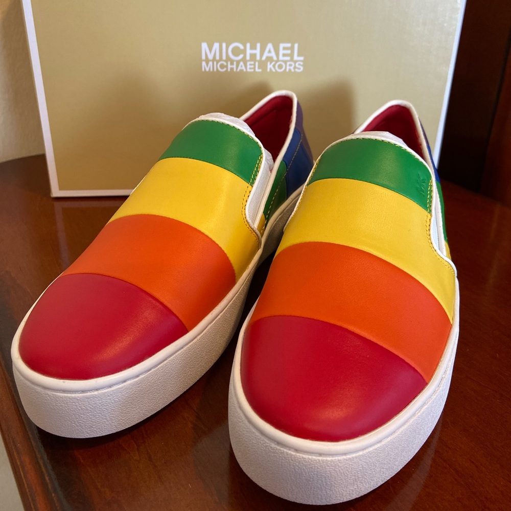 MICHAEL KORS RAINBOW SNEAKERS